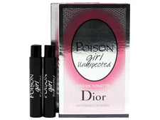 DIOR POISON GIRL UNEXPECTED EDT 1.0ml .03fl oz x 2 PERFUME SPRAY SAMPLE VIALS