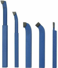 SET SERIE UTENSILI BRASATI PER TORNIO METALLO TORNITURA 5 PZ 20 MM UTENSILE 