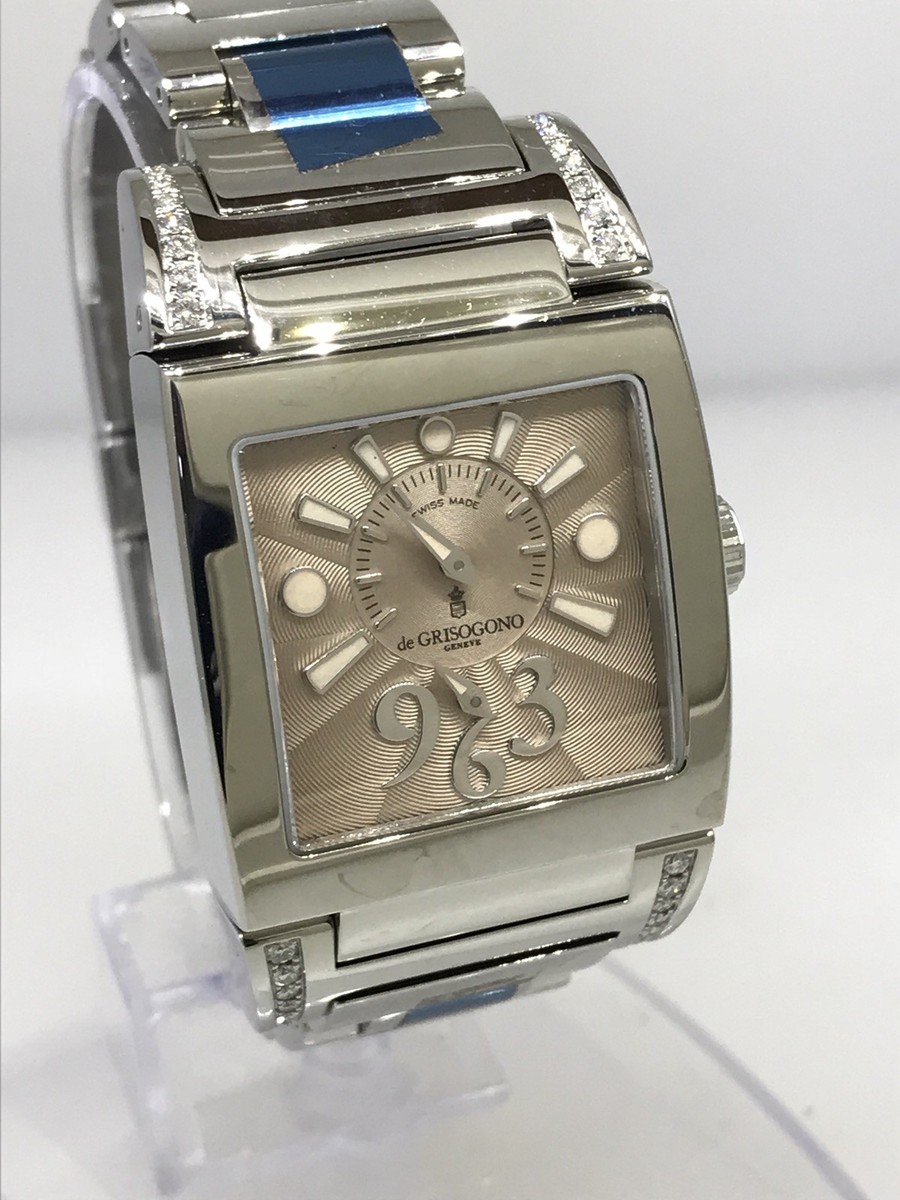 De Grisogono Tino Acier lady watch DE GRISOGONO TINO ACIER DIAMOND LADIES WATCH N01/B NEW WITH  main image 3