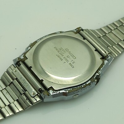 Casio Melody M-15 Alarm Chronograph 677 Vintage Men's Watch