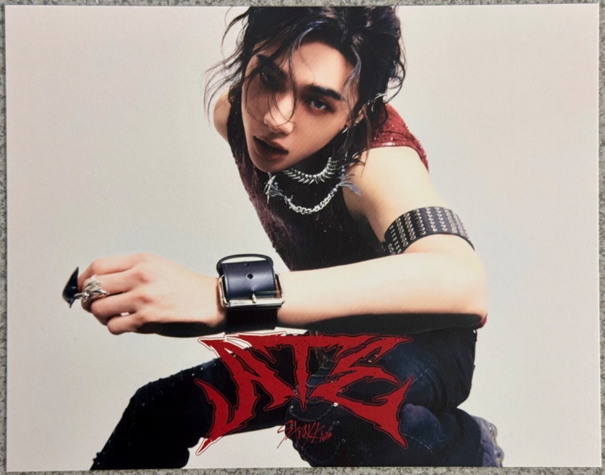 STRAY KIDS ATE Mini Album Letter Version Official Postcard HYUNJIN