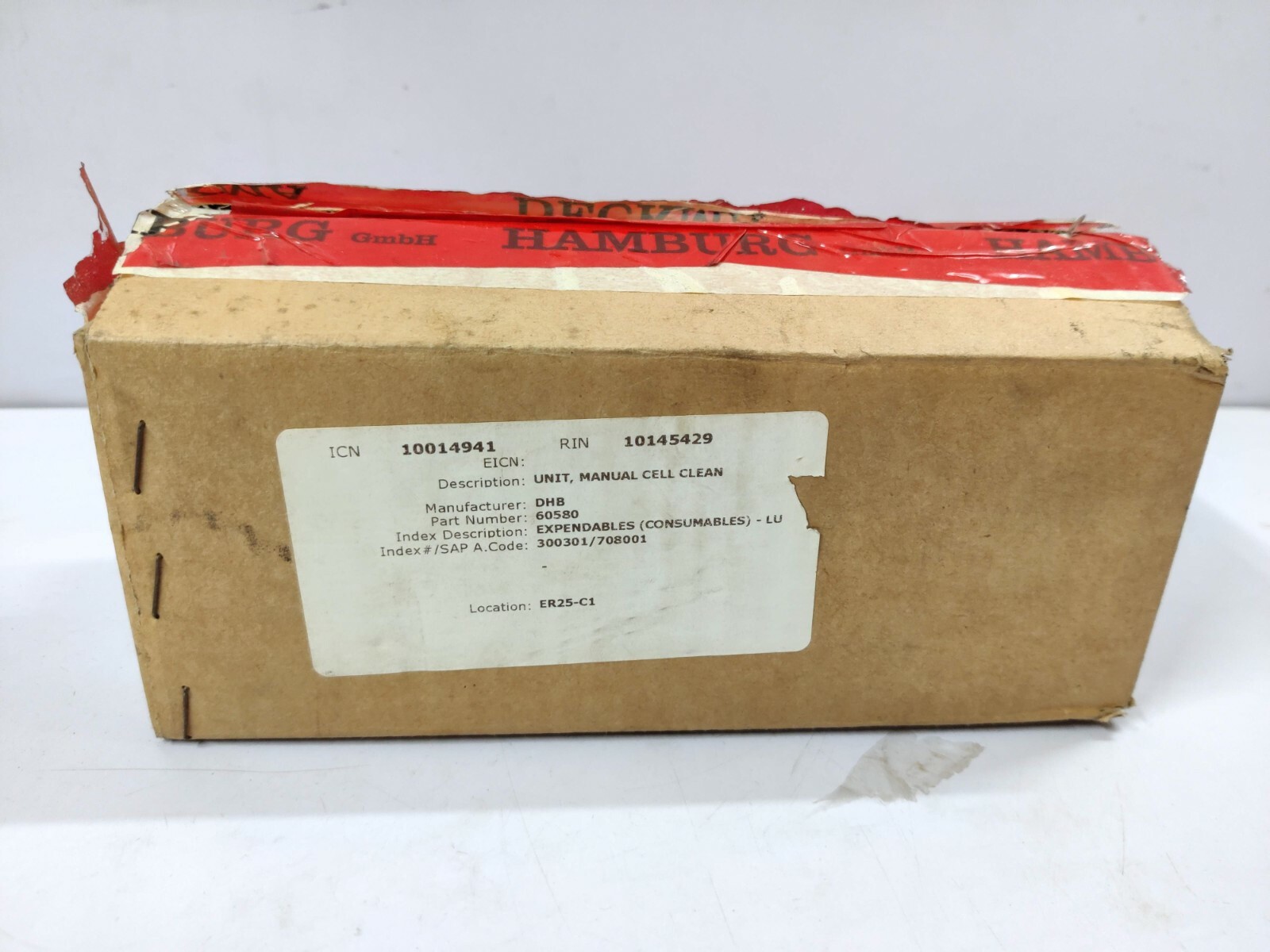 Deckma Hamburg 60580 Manual Cell Clean Unit  for OMD-11