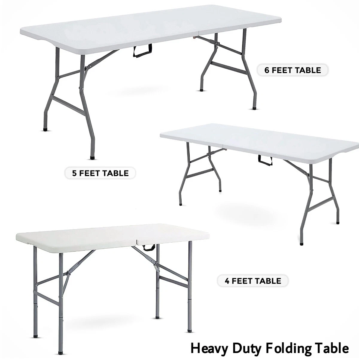 4 foot cheap trestle table