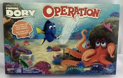 2016 Finding Dory Operation Board Game by Hasbro Complete/Working Great Cond - Picture 5 of 6