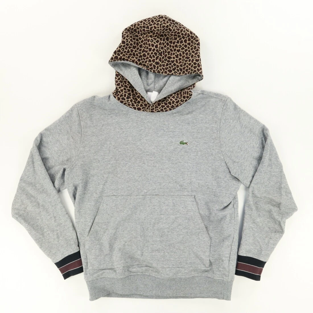 Lacoste leopard best sale hoodie