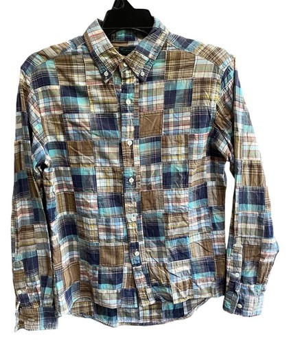 JAPANESE BRAND DUBBLE WORKS BY WAREHOUSE CO. PATCHWORK SHIRT FLATHEAD 45RPM