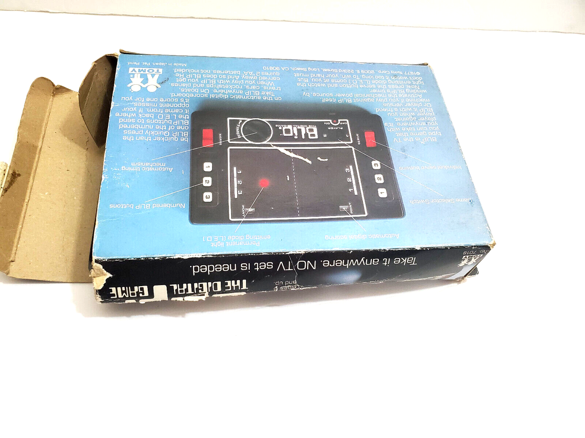 Vintage BLIP The Digital Game from Tomy (1977) w/Original