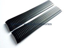 Patek Philippe Aquanaut 5167A 5167 BLACK Rubber Strap 21mm X 18  NEW OEM UNCUT