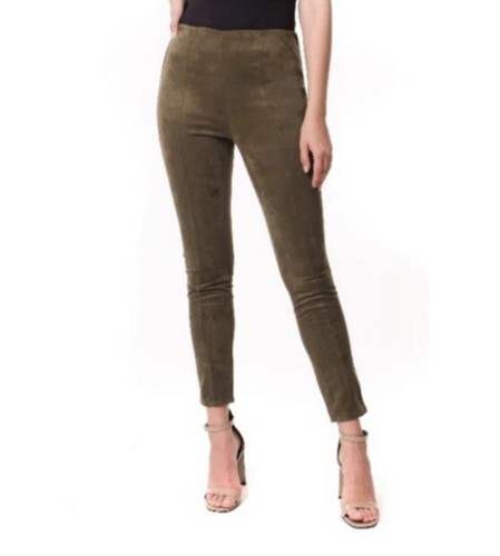 Blank NYC Brown Faux Suede Leggings 