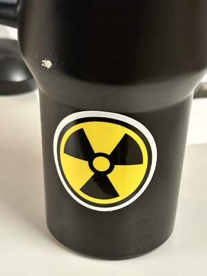 CAUTION RADIATION NUCLEAR STICKER DECAL SIGN WARNING NOTICE 3x3