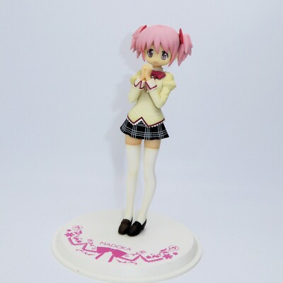 Figura De Madoka Kaname De 18 Cm, Estatua De Anime Rosa Para Decoración De Escritorio, Coleccionable De PVC