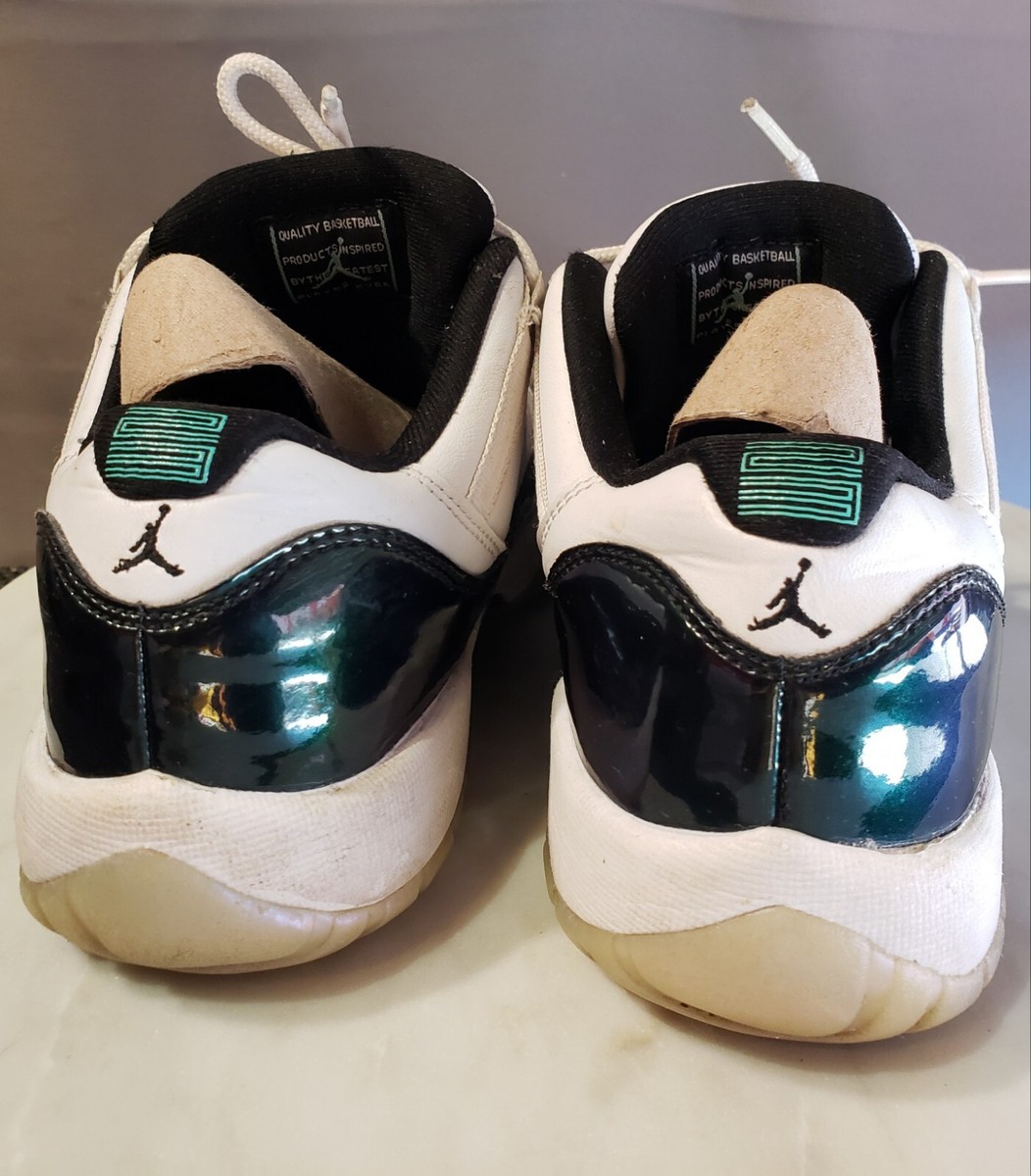 Size 5 - Air Jordan 11 Retro Low Emerald for sale online | eBay