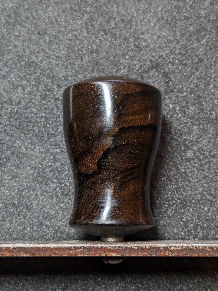 Ziricote wood Fishing reel knob for Shimano Stella - Pomello mulinello pesca - Immagine 2 di 4