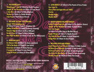 RED PARROT ORCHESTRA - DANCE LIKE A STAR * NEW CD