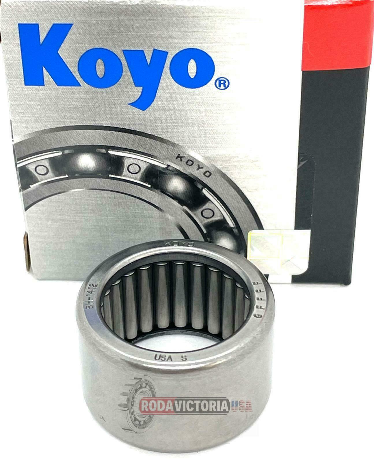 KOYO BH1412 Needle Roller Bearing Open End BH1412 7/8" x 13/16" x 3/4
