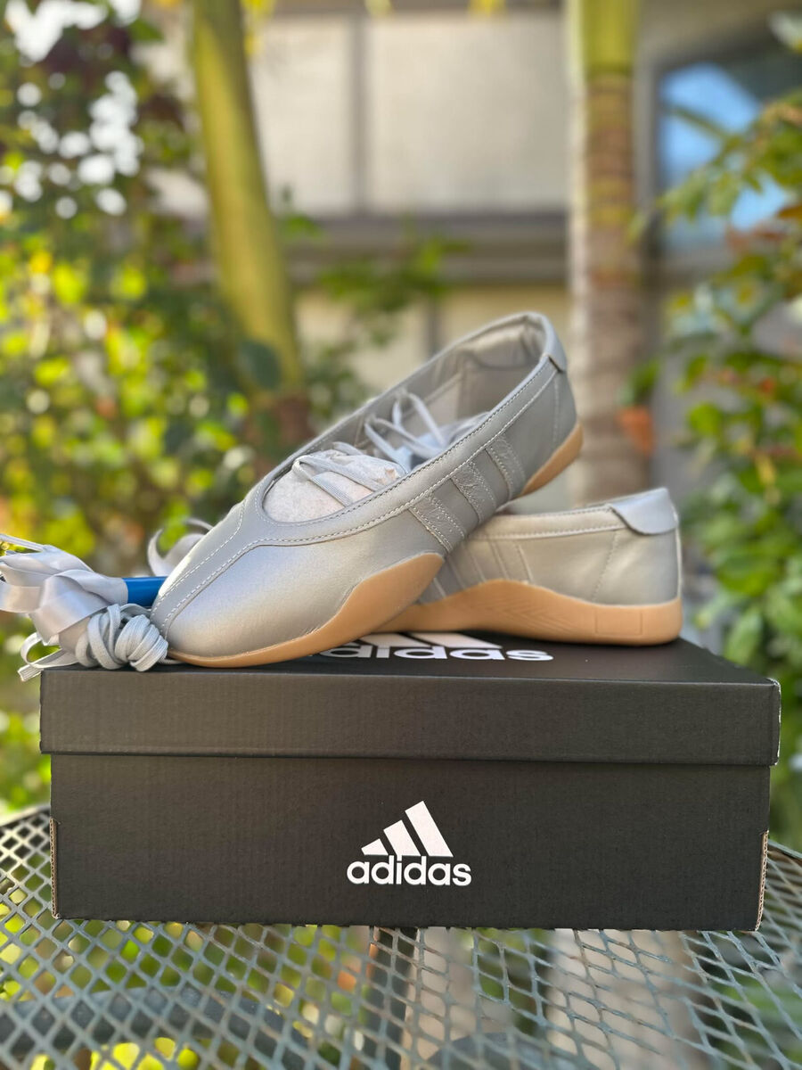 【adidas】Women Originals Taekwondo MEI JR7032 銀×ガム adidas Taekwondo Mei Silver Metallic Gum Ballet Shoes JR7032