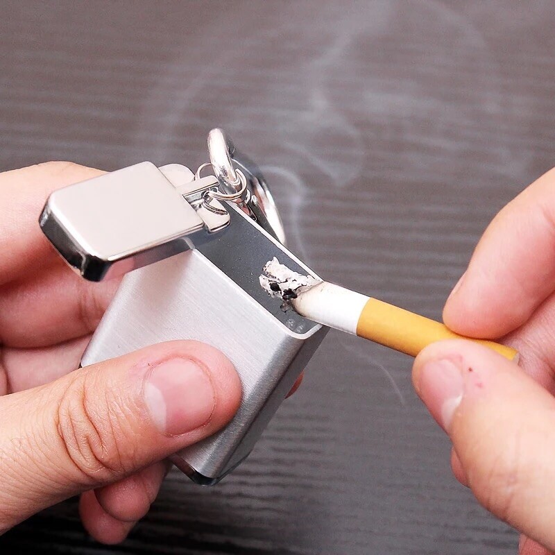 Portable Pocket Ashtray With Key Chain eBay