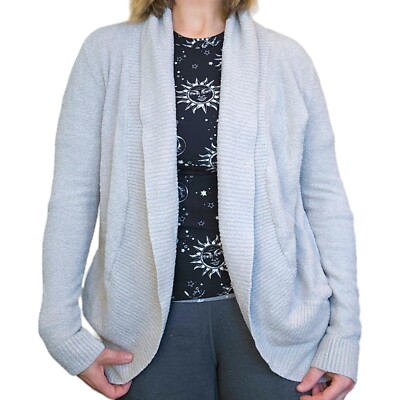Barefoot Dreams XS/S Bamboo Chic Lite Circle Lounge Cardigan Cream