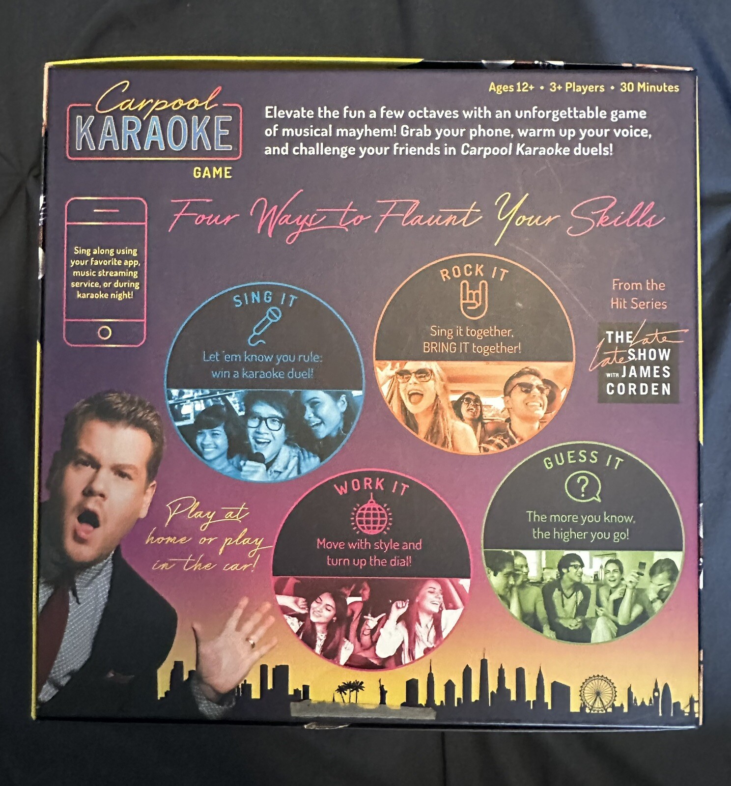 CARPOOL KARAOKE Board Game James Corden NEW eBay