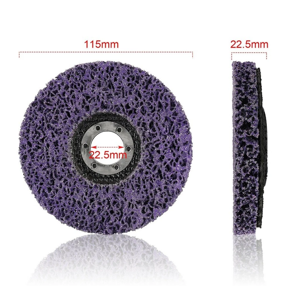 10x CSD Scheibe,Ø 125 mm,Rostentferner Reinigungsscheibe Set für Winkelschleifer - Bild 4 von 4