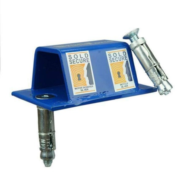Oxford LK397 Brute Force Ground Anchor. Motorcycle Bicycle Ebike Security/Wall Anchor, Black