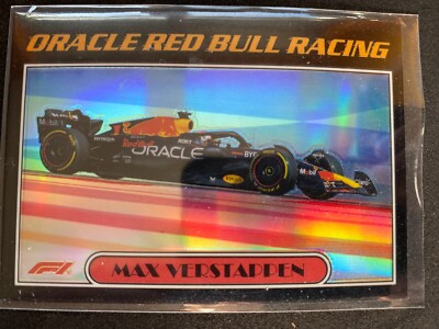 2023 TOPPS Chrome Formula 1 Racing Autos of 1977 AU77-MV Max Verstappen