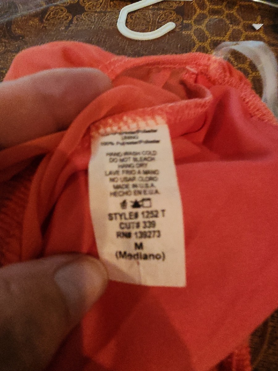 SOF Ruffled Tube Top Orange Size M | eBay
