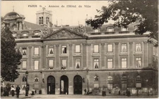 Old postcard Paris 4th - Annexe of the City Hall (54919)
