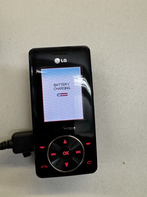 #ad TURNS ON Retro Y2K Black Verizon LG Chocolate VX8500 Slider MP3 Player Phone $44.96