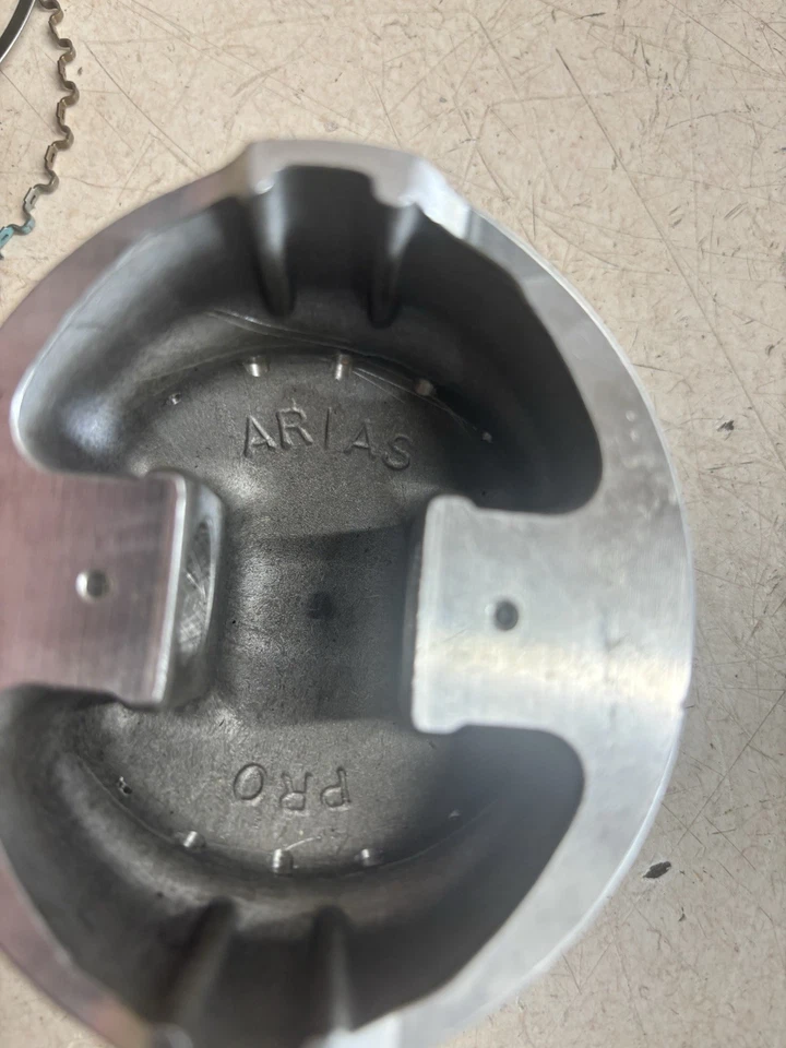 ARIAS 80 MM. PISTON KIT FOR 1987 -UP HONDA XR250R - Image 3 of 3