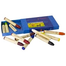 Stockmar Beeswax Stick Crayons, Set of 12, Bo...