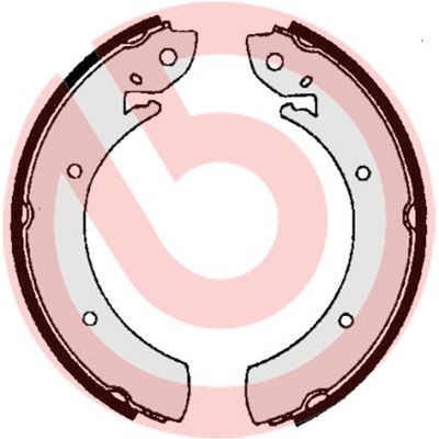 Brembo Bremsbackensatz S 68 516 FüR Daewoo-image