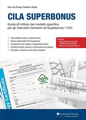 Buch - De Paolis Dino / Roberto Gallia - CILA Superbonus. Bedienungsanleitung De