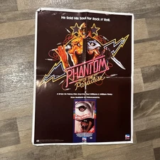 1974 "PHANTOM OF THE PARADISE " Paul Williams KEY VIDEO VHS/BETA PROMO POSTER