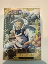 One Piece Monkey D. Garp Foil Holo SSR HZ301-SSR11 GOLD Trading Card