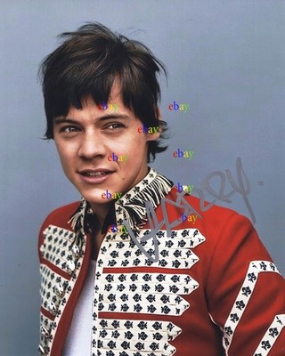 Harry Styles One Direction Autographed signed 8x10 Photo Reprint