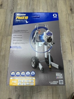 Graco 17G180 Electric Airless Cart Paint Sprayer Gun KIT Magnum Pro X19 NEW!