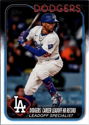 2024 Topps Update #US334 Mookie Betts Los Angeles Dodgers