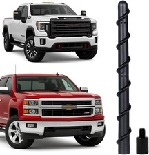 Short Spiral Rubber Antenna Compatible with Chevy Silverado 1500  GMC Sierra...