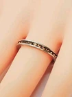 Vintage Sterling Silver 925 Ring Sz 7.25 (22)