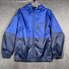 Under Armour ColdGear Full Zip Up Jacket Youth Boys Size LG Two-Tone Blue