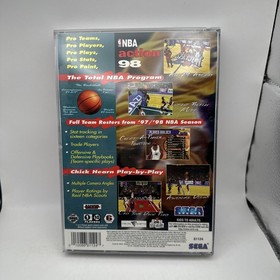 NBA Action 98 Sega Saturn Complete CIB w Manual Kobe Bryant Sports Exclusive