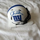 Darren Waller Signed New York Giants Lunar Eclipse Mini Helmet Fanatics COA 12