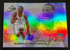 RUSSELL WESTBROOK 2008 Press Pass Class of 2008 #CL-5 Foil Rookie Card RC. rookie card picture