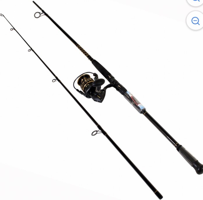 Penn Battle 2 6000 Spinning Reel And Penn Battle 9ft Rod Bra