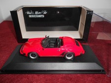 Rare Minichamps 1/43 Porsche 911 Speedster 1988 Red Pma430066130 80516