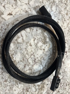 DTP Waterproof 10 AWG Assembled Deutsch 2 Pin Extension Both Side Male 5 Ft