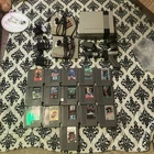 Nintendo 1985 NES Bundle Vintage Powers On Games Untested 16 Games 5 Controller