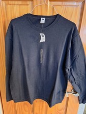 New GAP Quality Designers Men Dark Blue Crew Neck Sweater Size: XXL