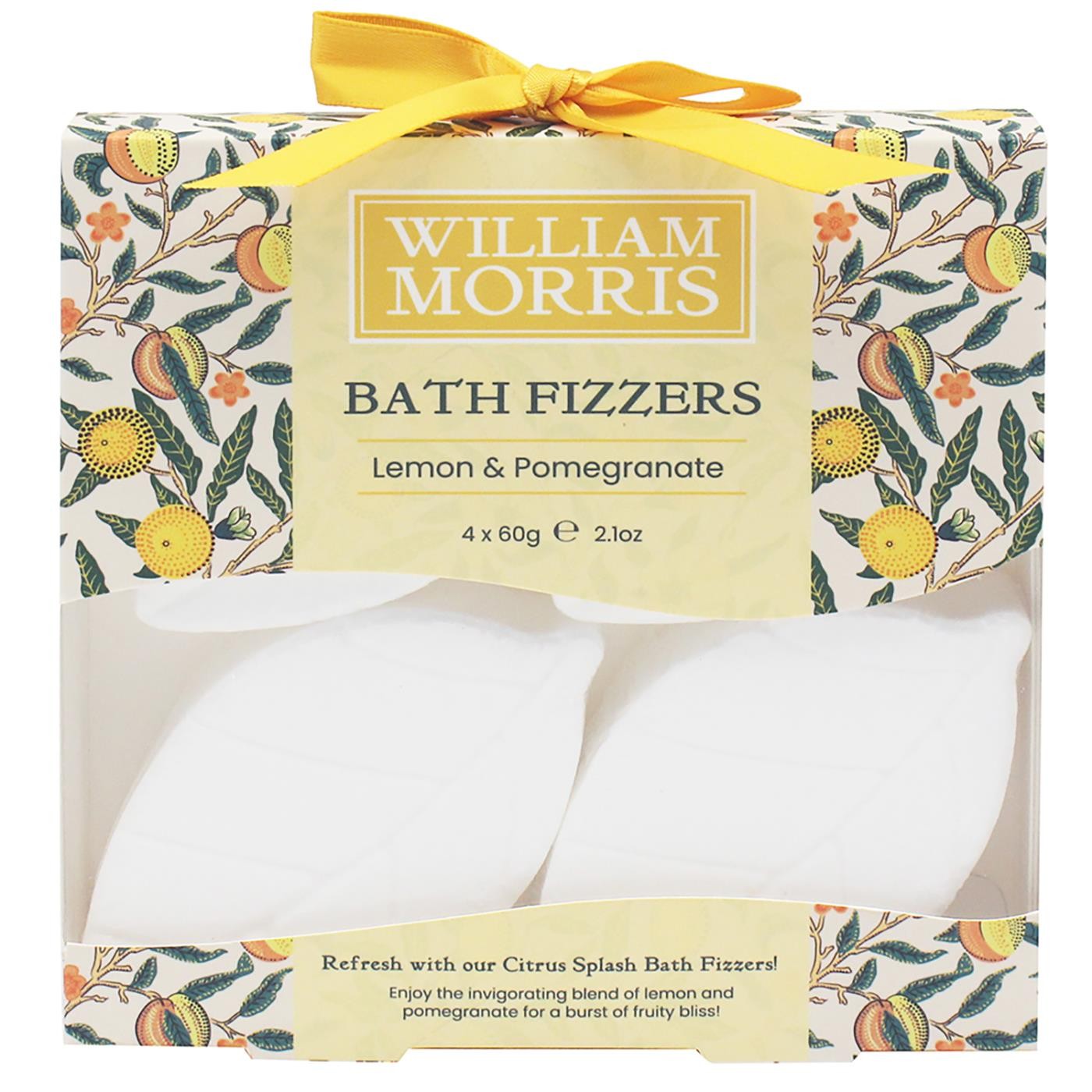 The Leonardo Collection William Morris Fruits Bath Fizzers Gift Set